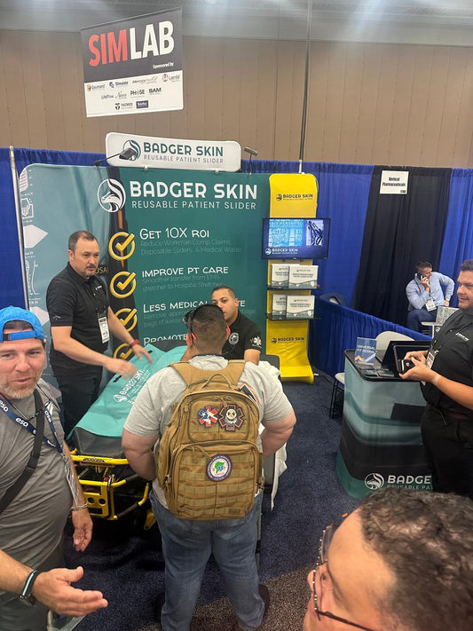 Badger Skin at the EMS World Expo 2024 in Las Vegas