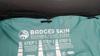 Badger Skin - Reusable EMS Stretcher Patient 55" Slider with Harness System - BADG-M2